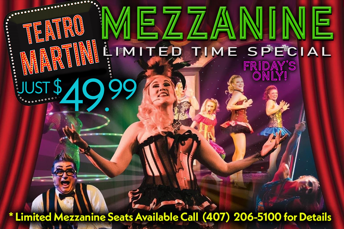 Ad for Mezzanine Special